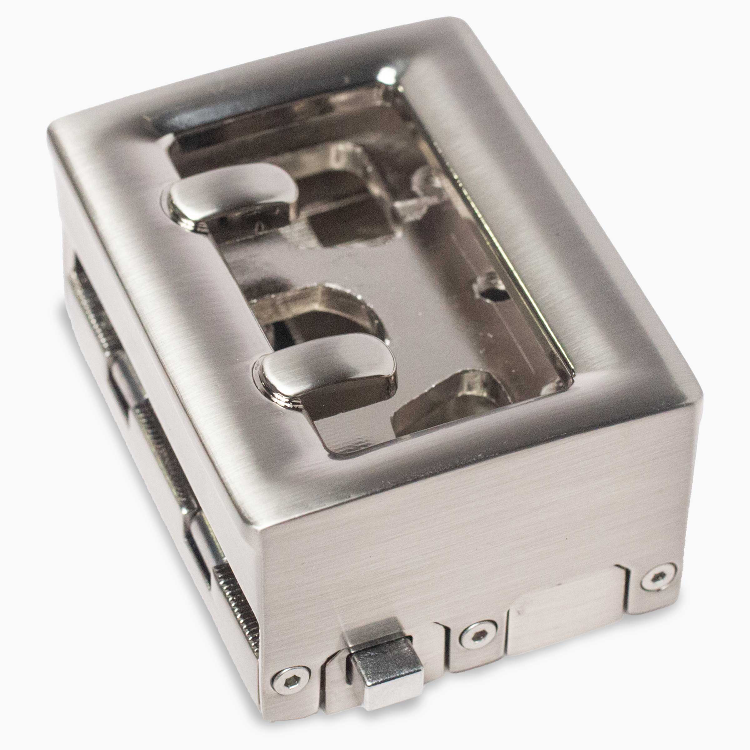 Basket Weave Duty Ratchet Belt, Nickel Buckle, 2.25" [57mm] - Image 4