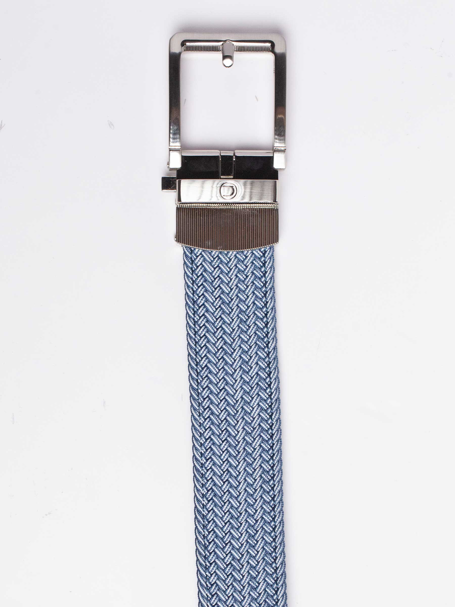 Braided Blue Cord Golf Ratchet Belt 1.38" [35mm] - Image 4