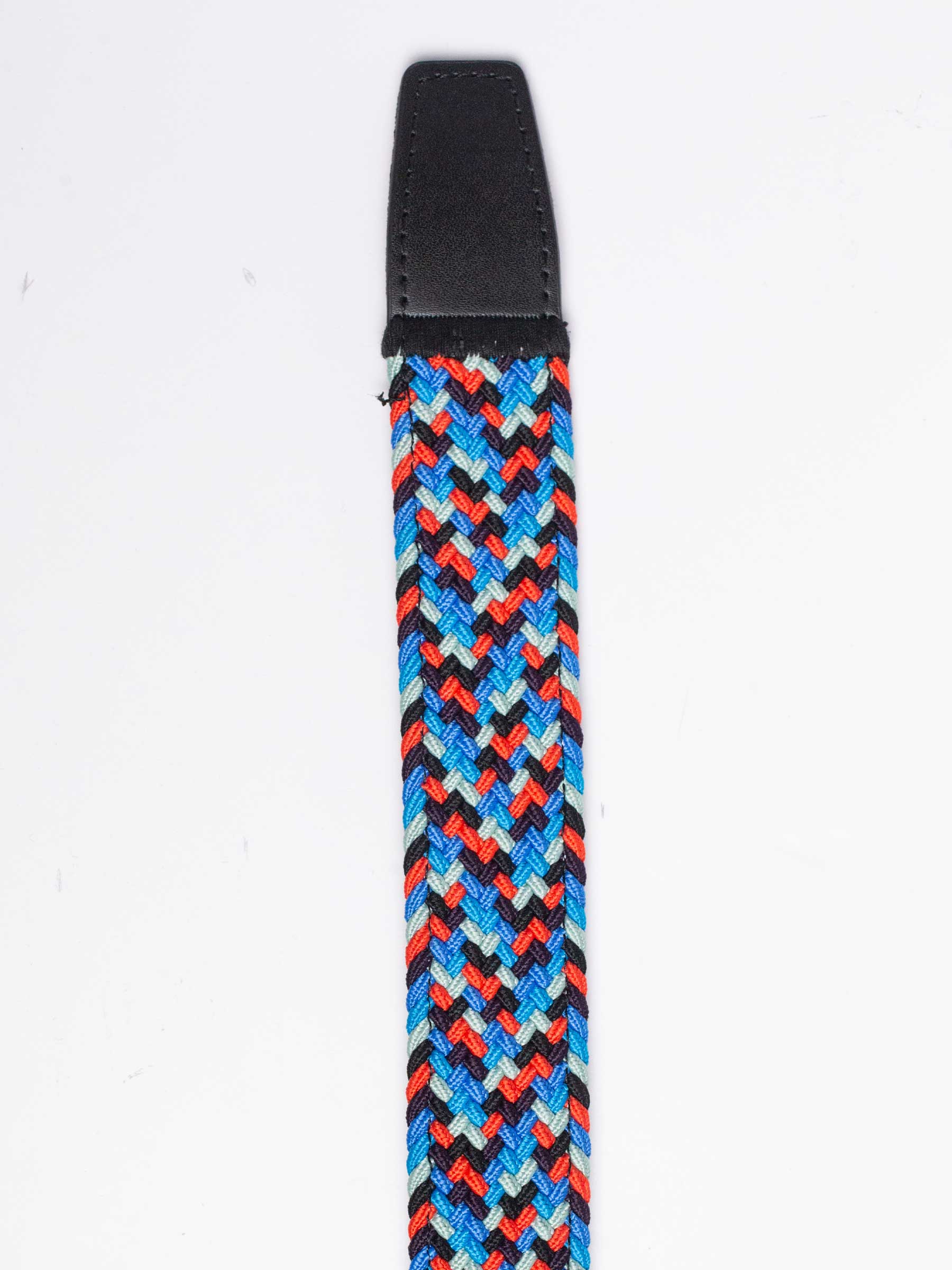 Braided Blue, Red & Grey Golf Ratchet Belt 1.38" [35mm] - Image 4