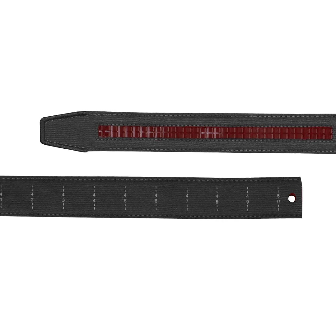 Braided Grey Golf Ratchet Belt 1.38" [35mm] - Image 3