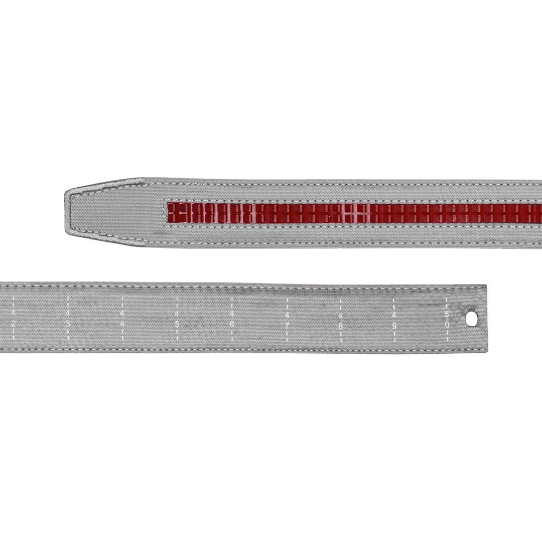 Braided Cool Grey Golf Ratchet Belt 1.38" [35mm] - Image 3