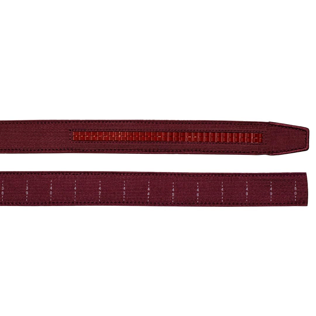 Braided Maroon Golf Ratchet Belt 1.38" [35mm] - Image 3