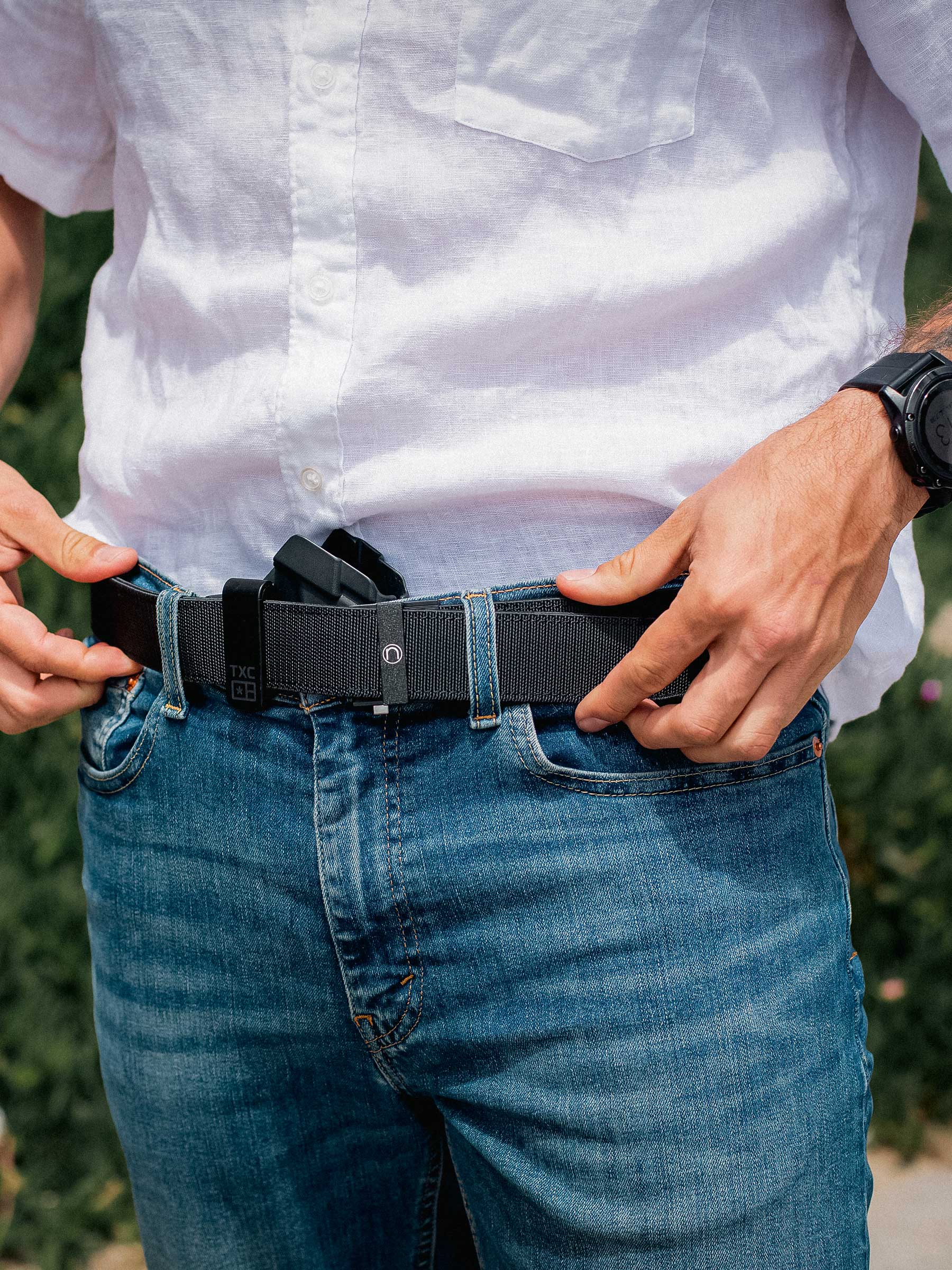 Contender Thin Bar EDC Ratchet Belt 1.5" [38mm] - Image 2