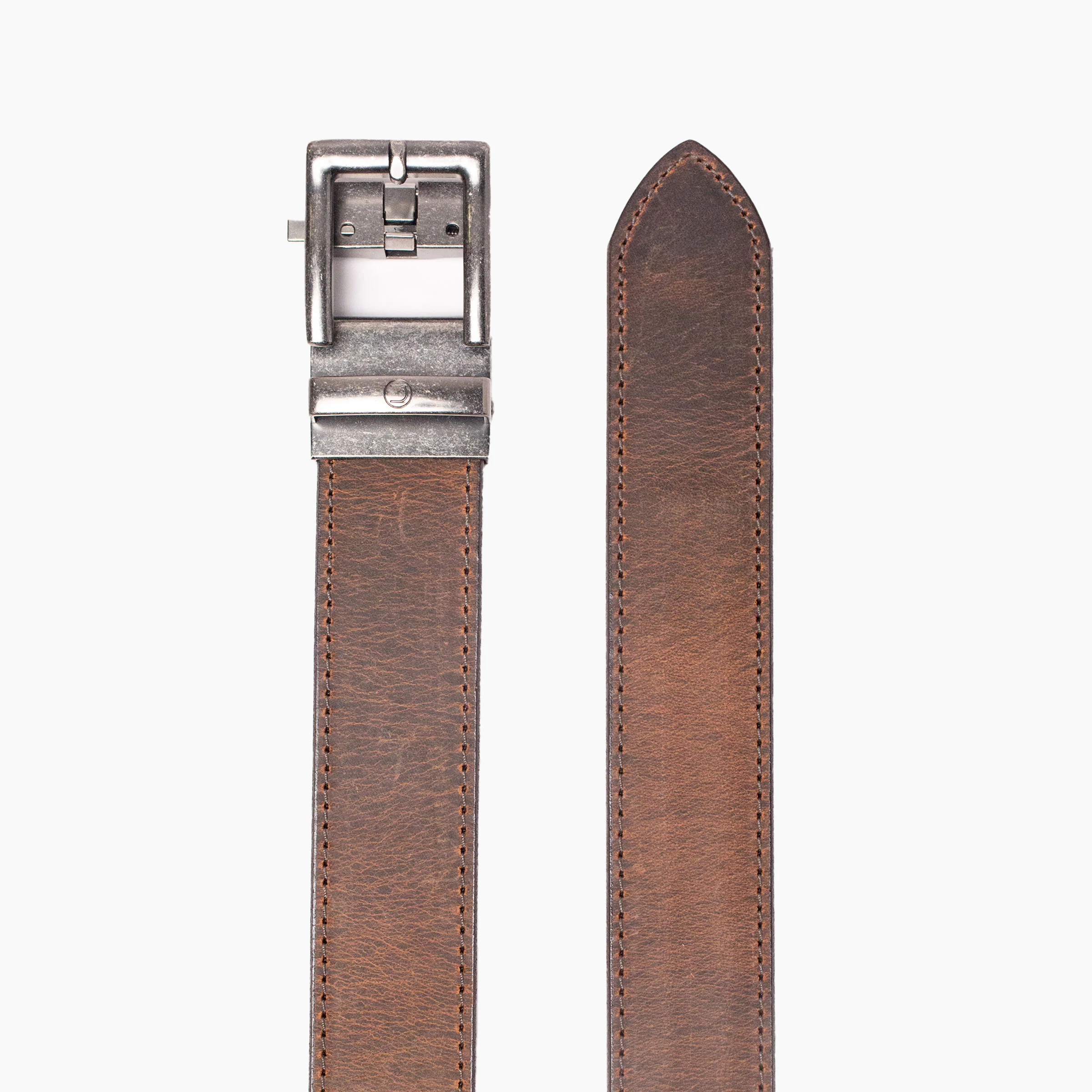Crazy Horse Brown EDC Ratchet Belt 1.5" [38mm] - Image 2