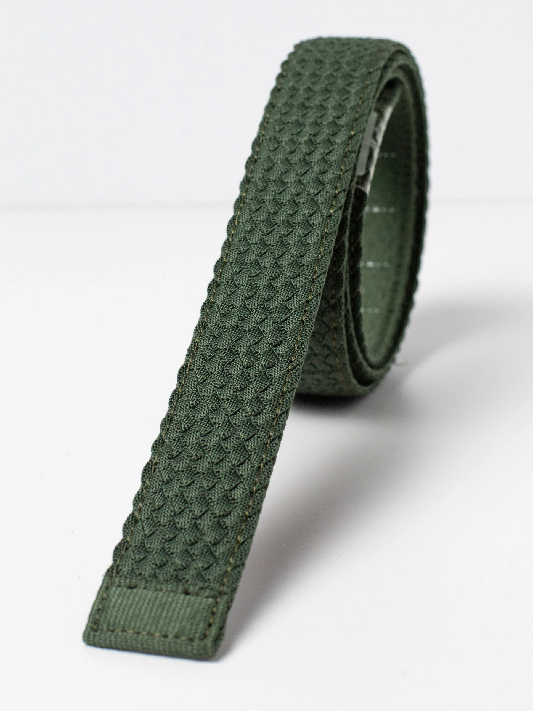 Explorer Braided Green Ratchet Belt 1.38" [35mm] - Image 3