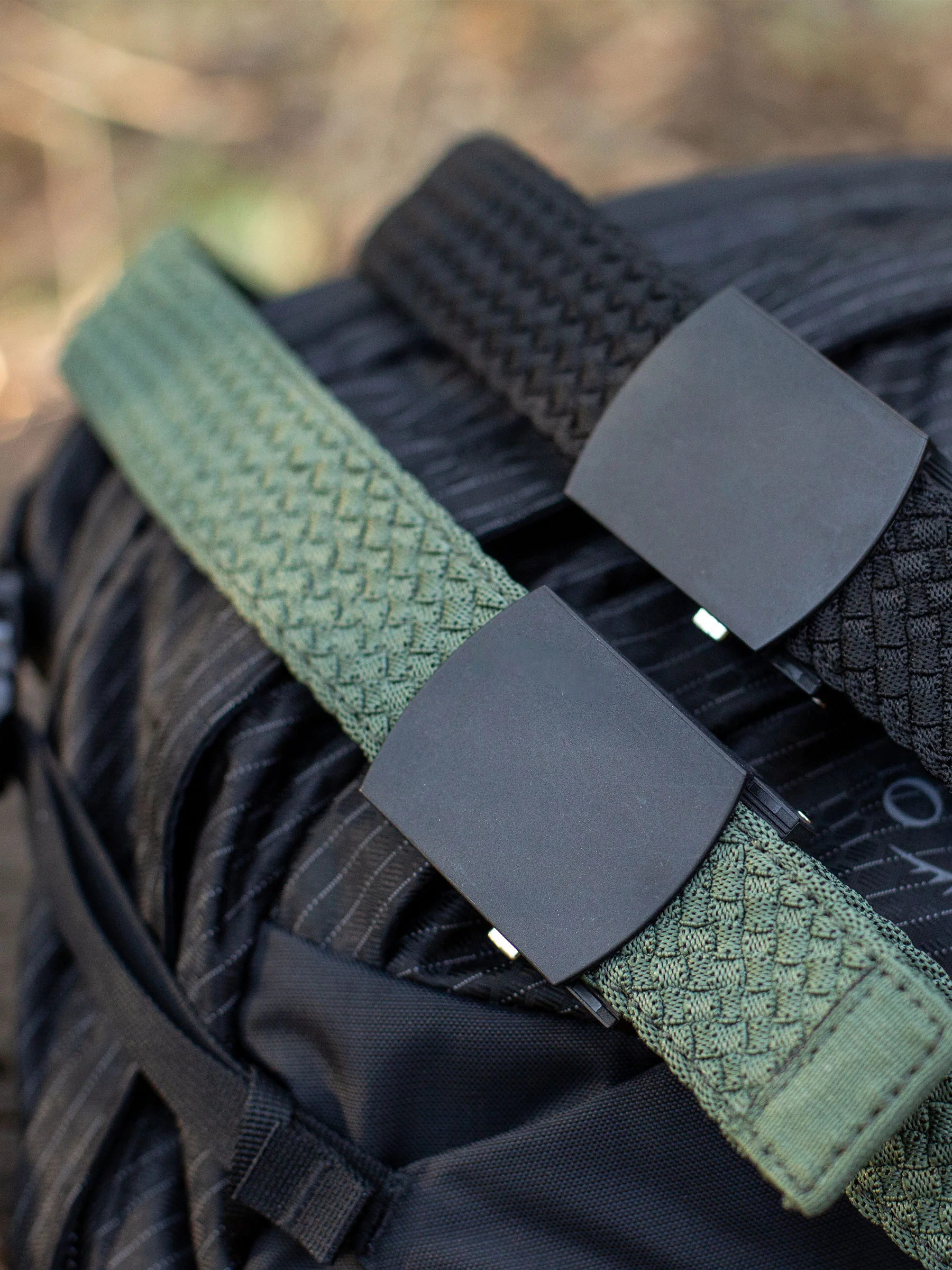 Explorer Braided Green Ratchet Belt 1.38" [35mm] - Image 7