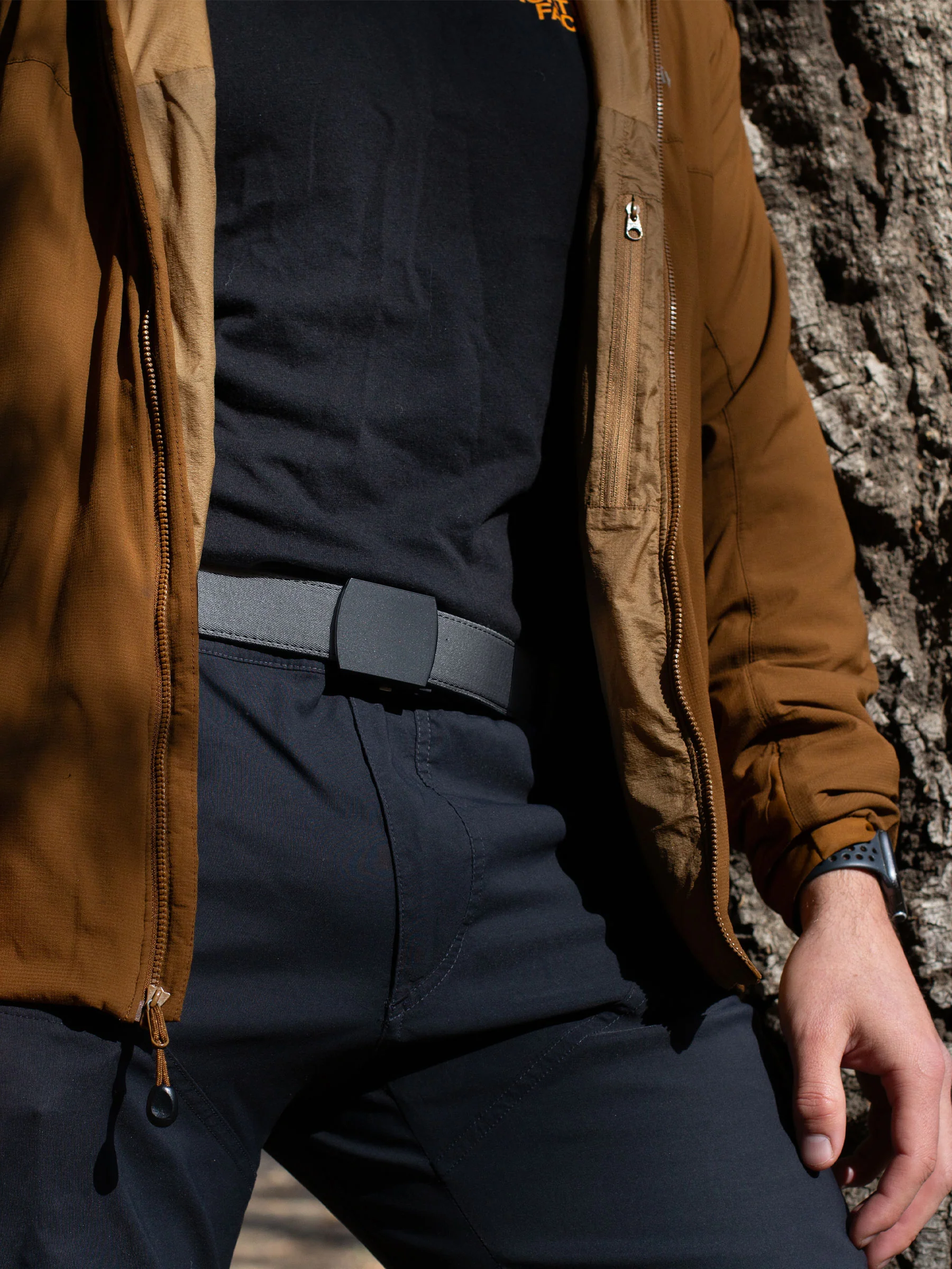 Explorer Smooth Black Ratchet Belt 1.38" [35mm] - Image 2