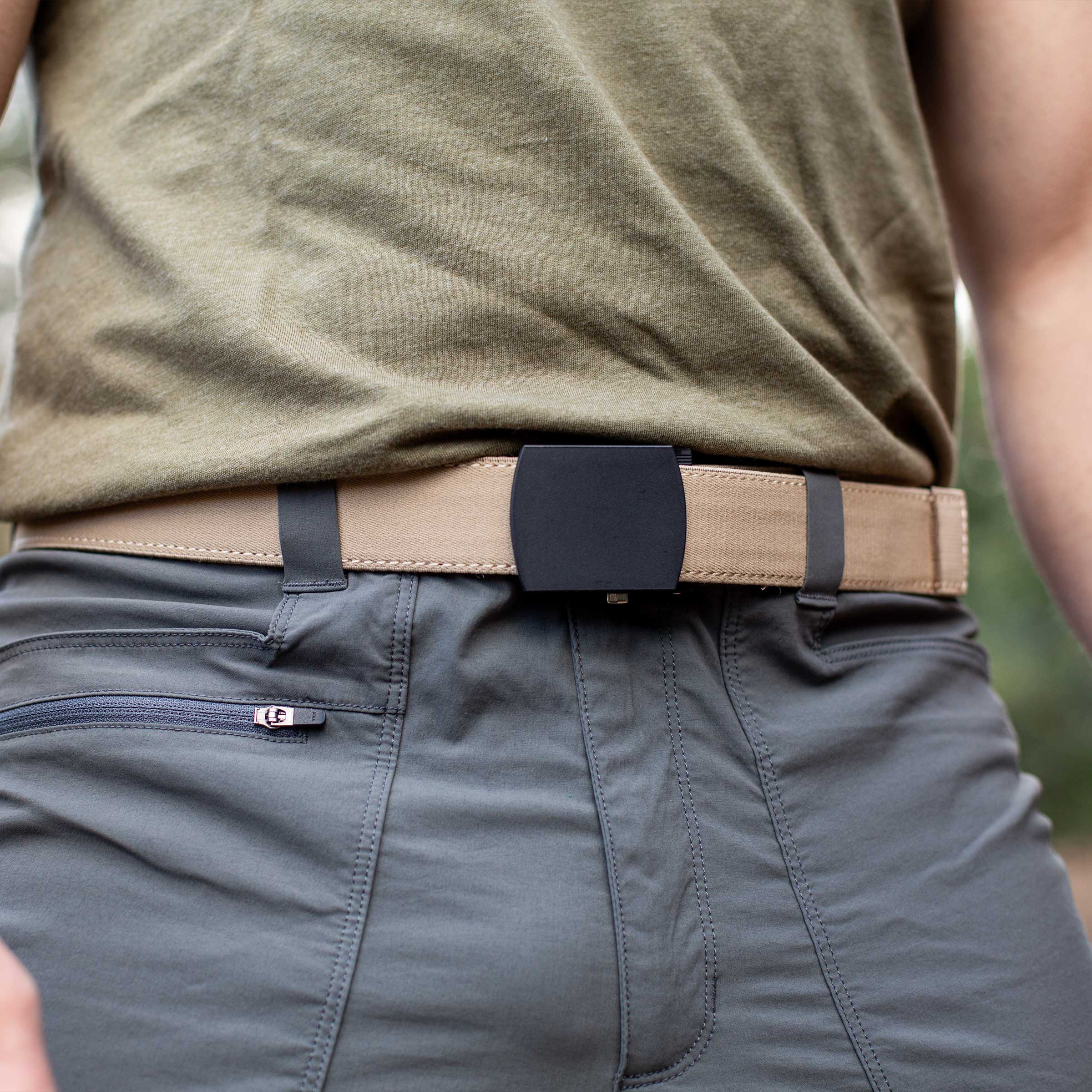 Explorer Smooth Tan Ratchet Belt 1.38" [35mm] - Image 3