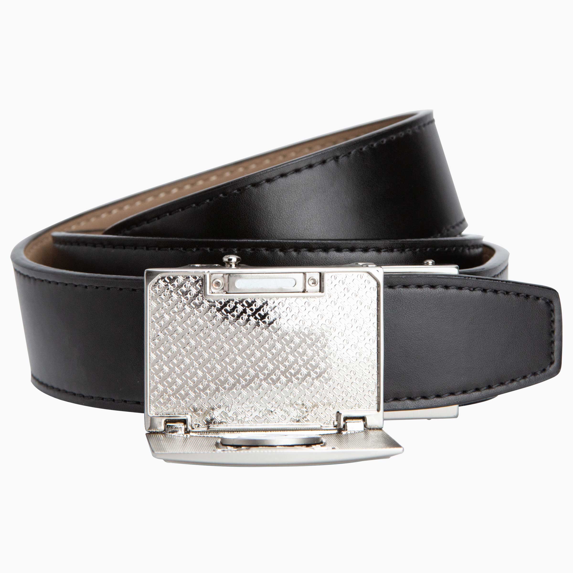 Go-In Shield Black Golf Ratchet Belt 1.38" [35mm] - Image 2