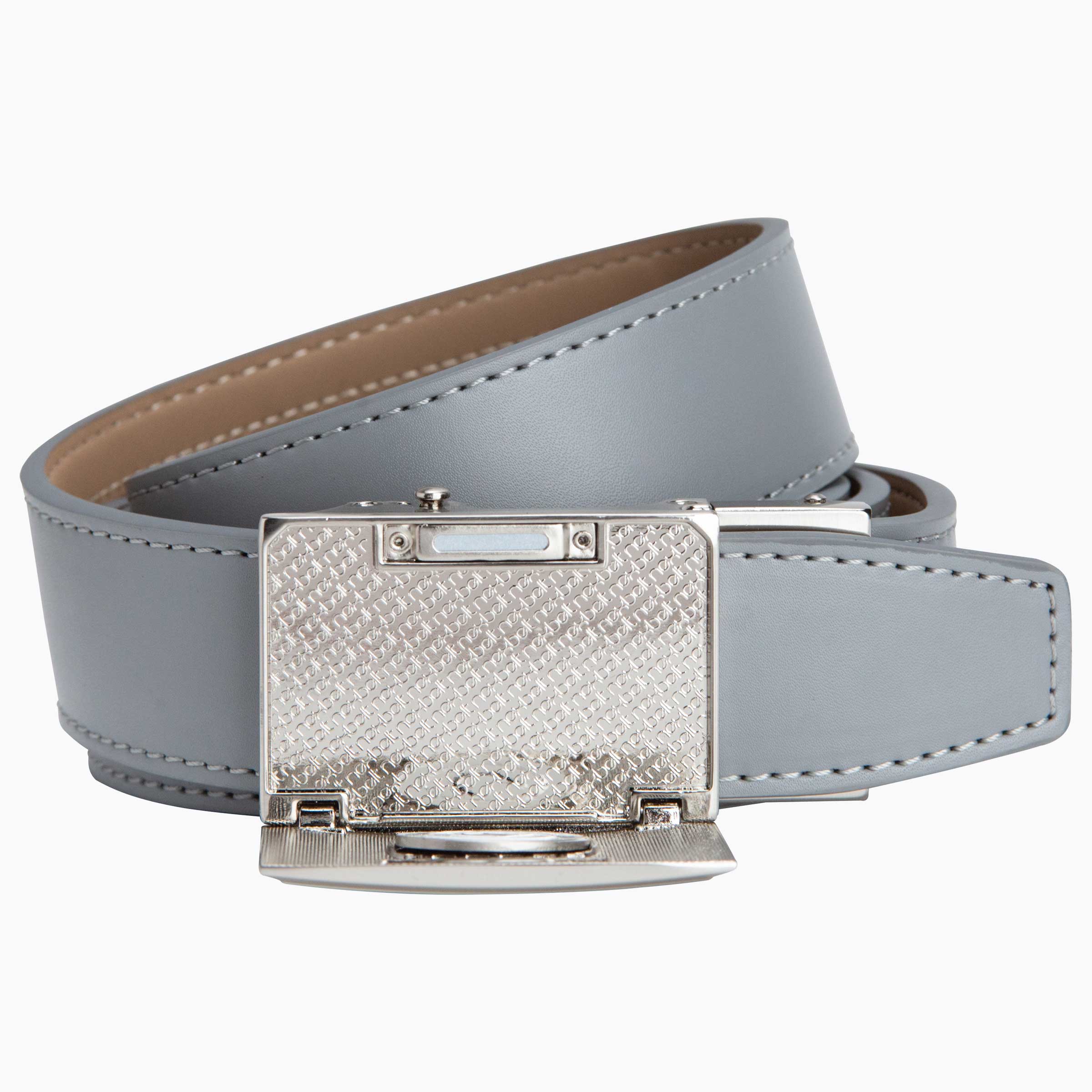 Go-In Shield Grey Golf Ratchet Belt 1.38" [35mm] - Image 2