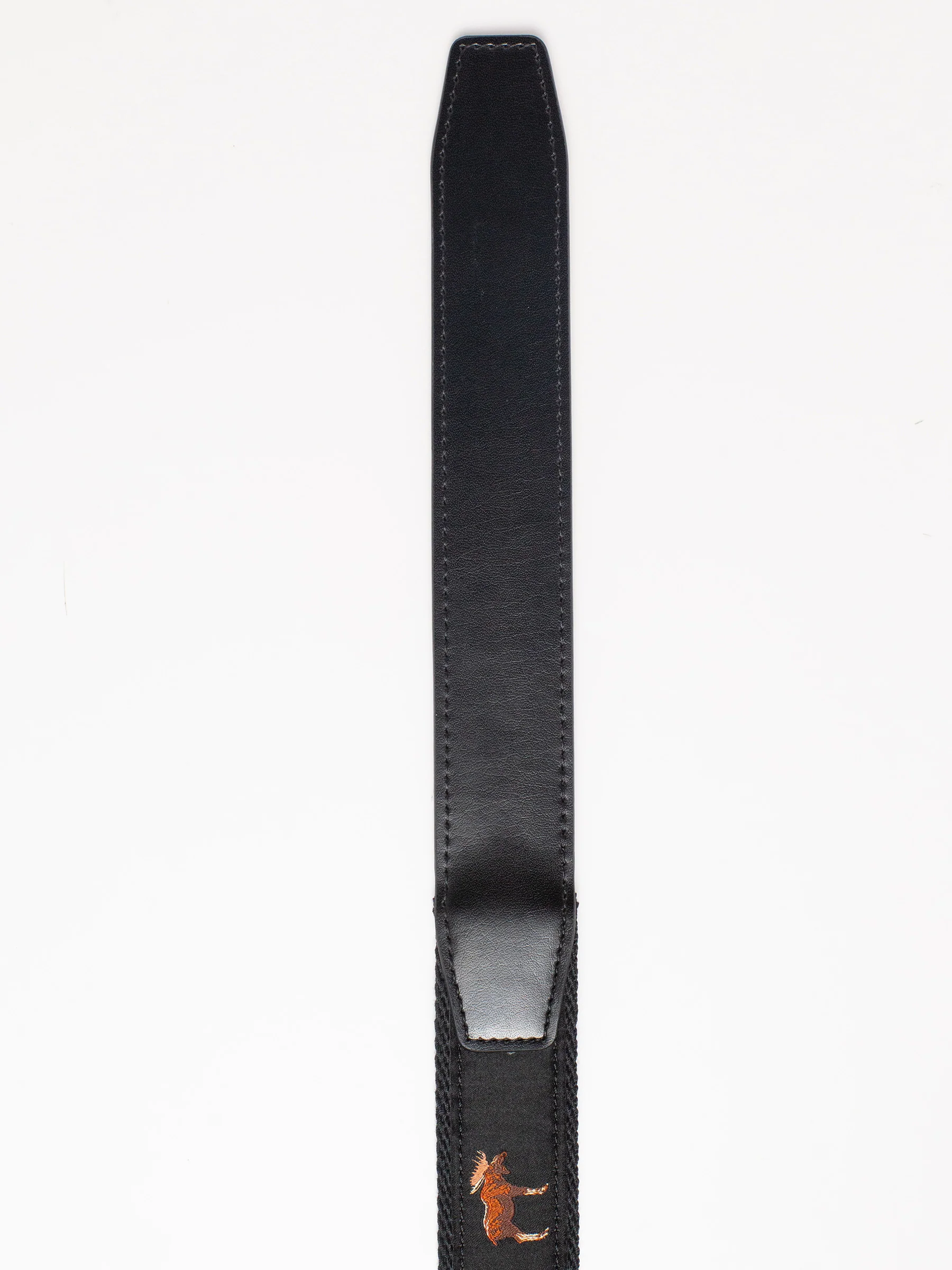 Grizzly & Moose Black Outdoor Ribbon Ratchet Belt 1.38" [35mm] - Image 4