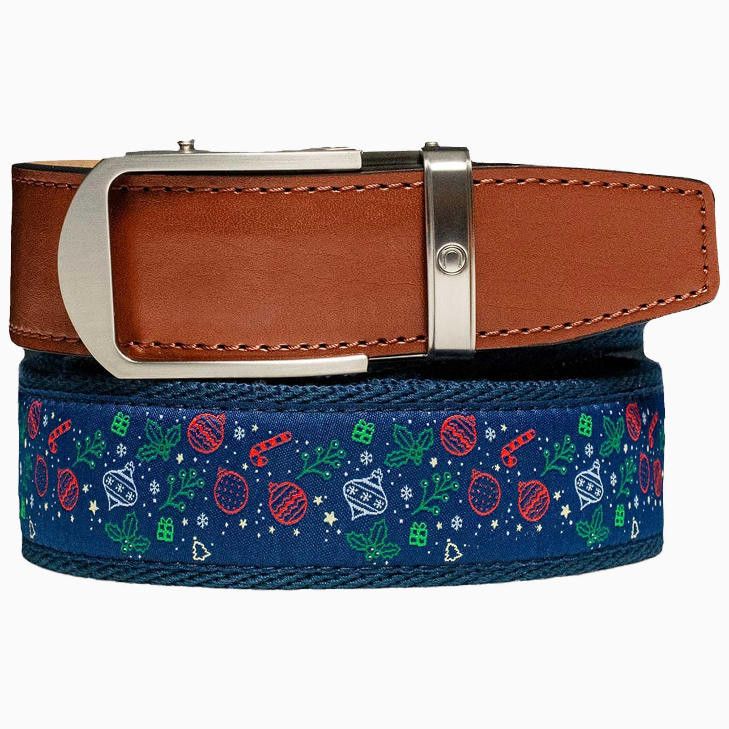 Hampton Ornament Golf Ribbon Ratchet Belt 1.38" [35mm] - Image 3