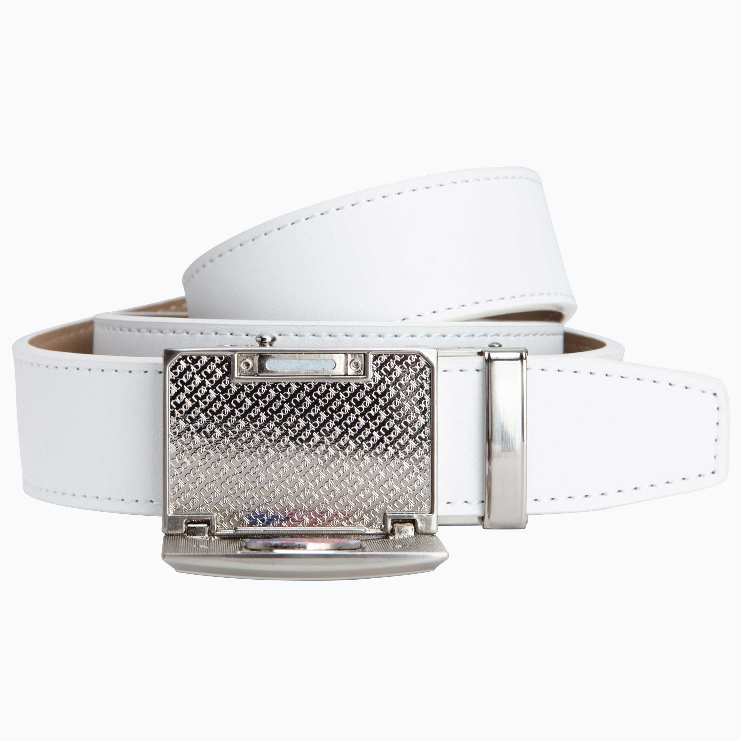 Heritage USA Flag, White Golf Ratchet Belt 1.38" [35mm] - Image 2
