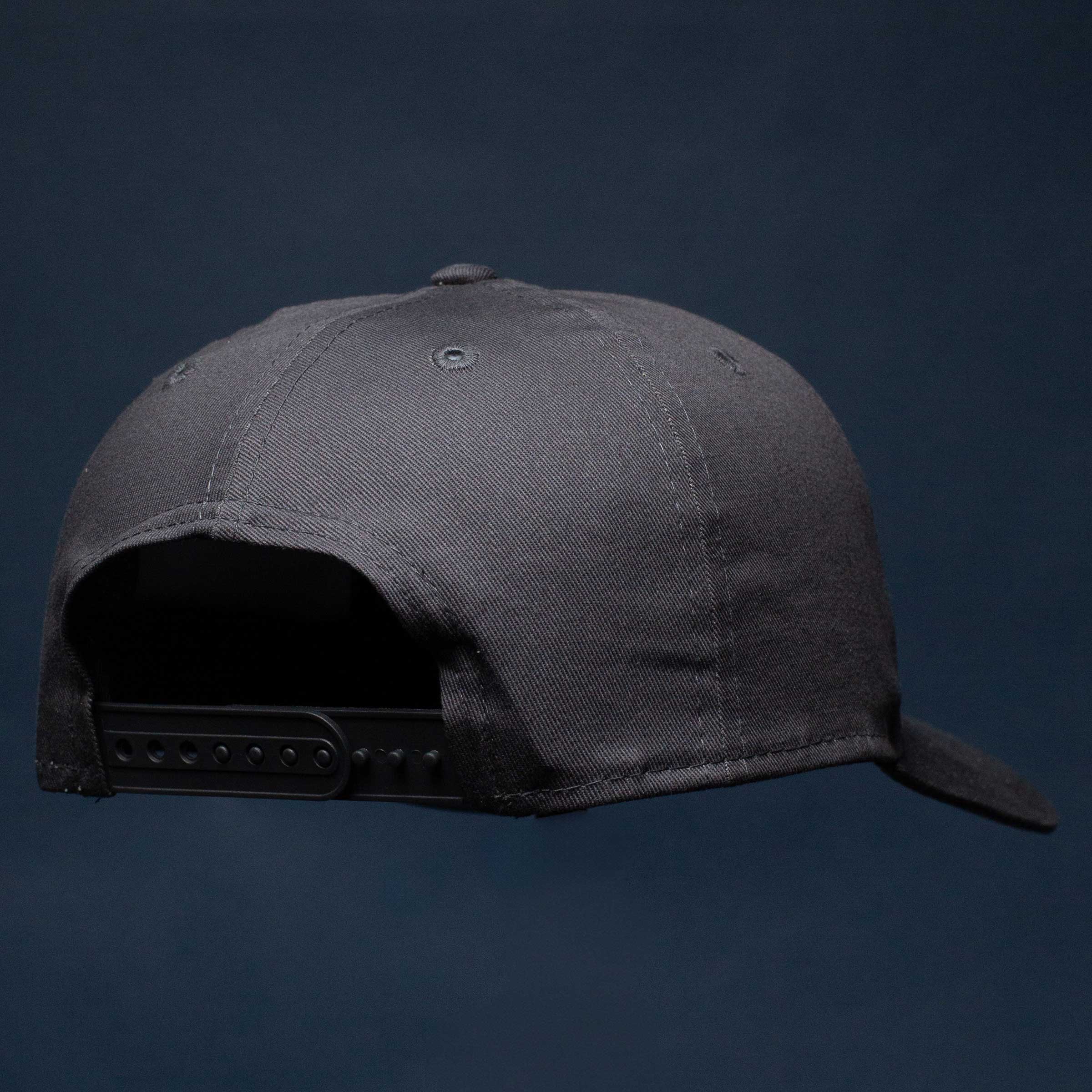 Nexbelt Icon Logo New Era 9FORTY Snapback Hat – Graphite - Image 4