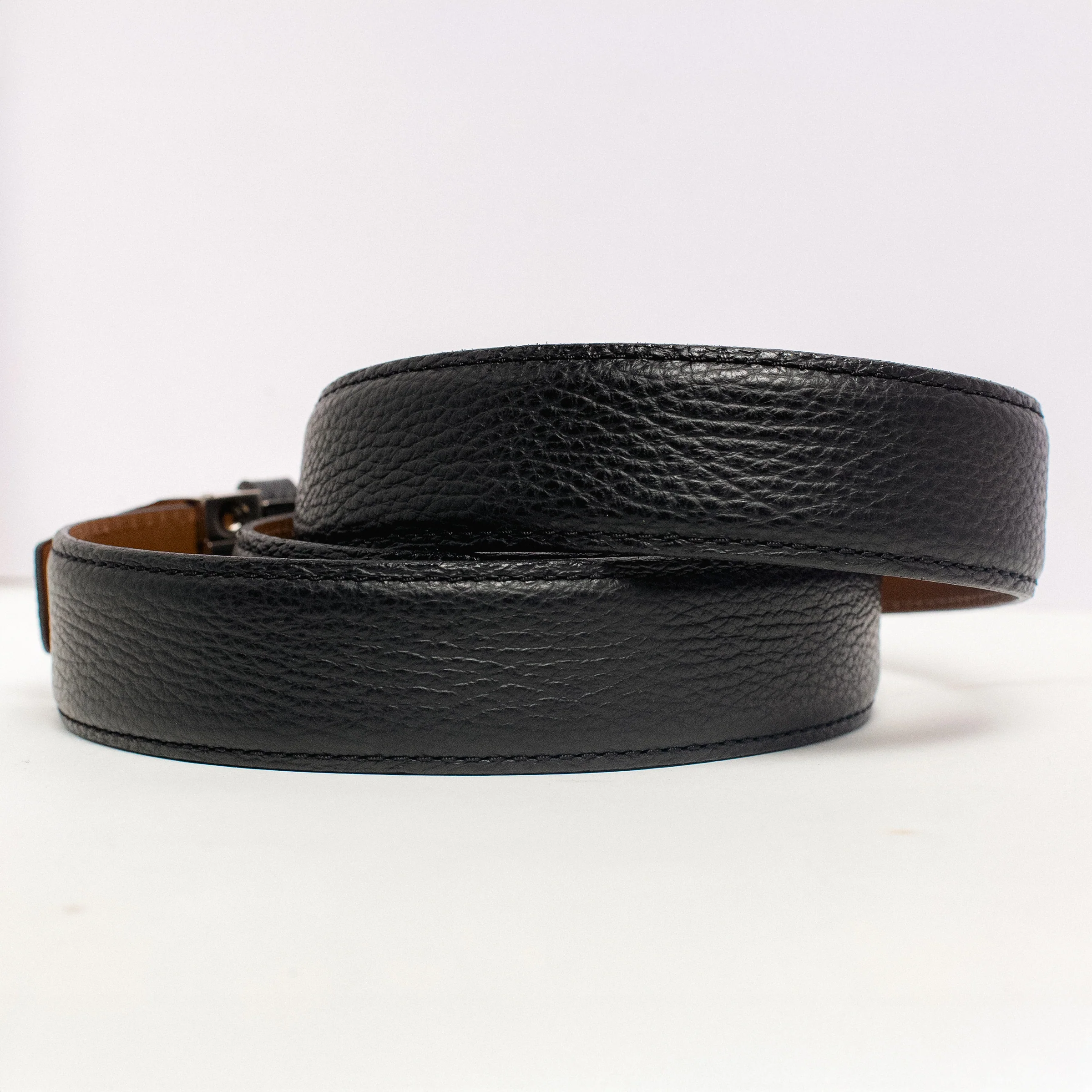 Onyx Noir Dress Ratchet Belt, 1.38" Strap [35mm] - Image 2