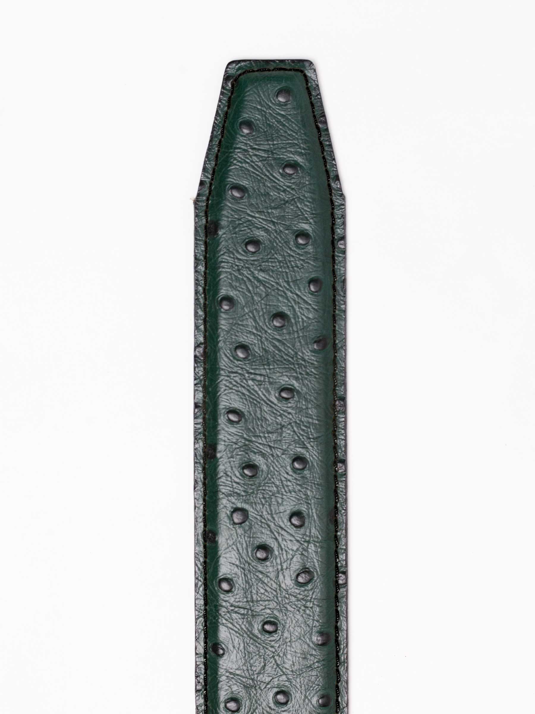 Ostrich Emerald Green Ratchet Belt 1.575" [40mm] - Image 4