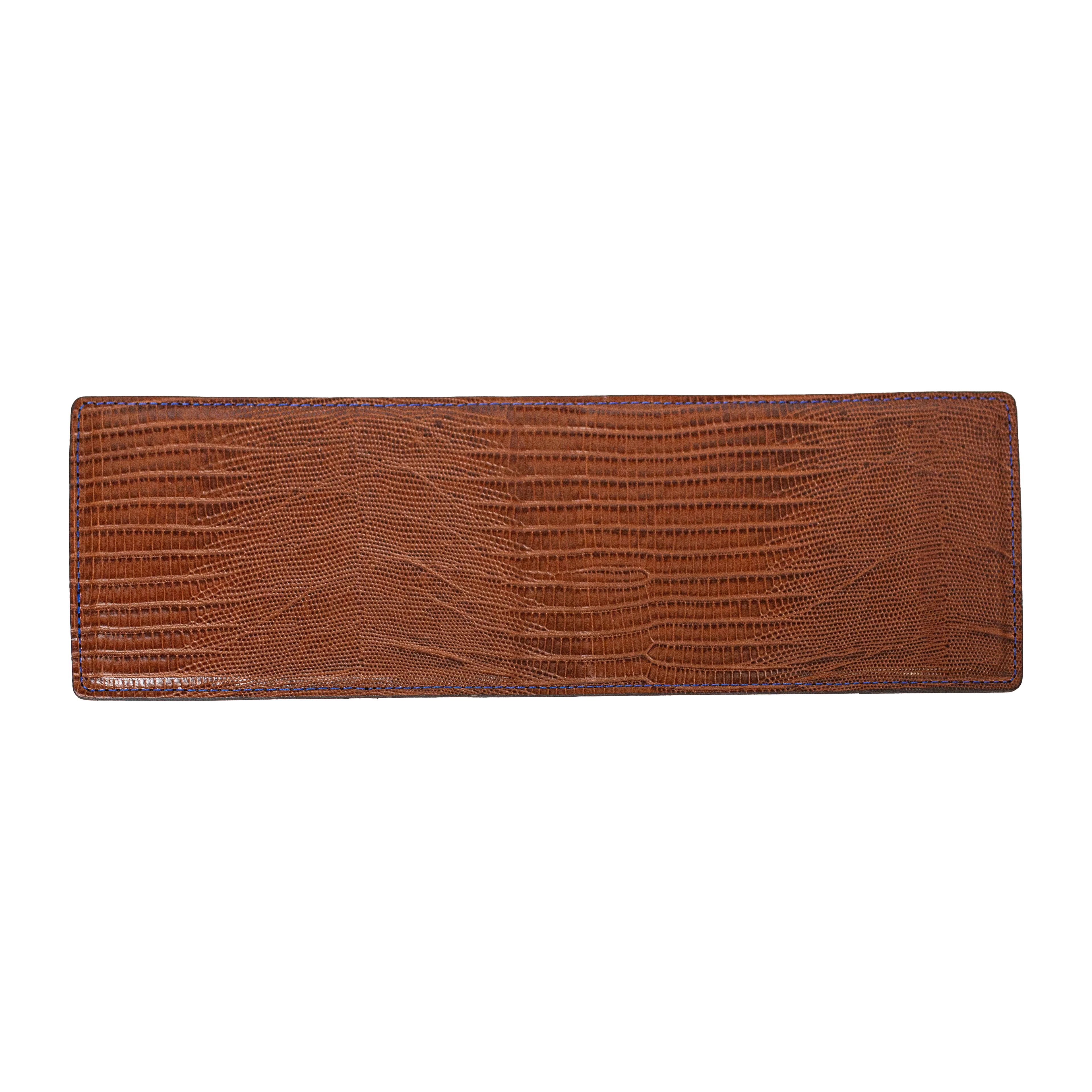 Scorecard Holder Lizard - Brown w/ Black Thread - Image 2