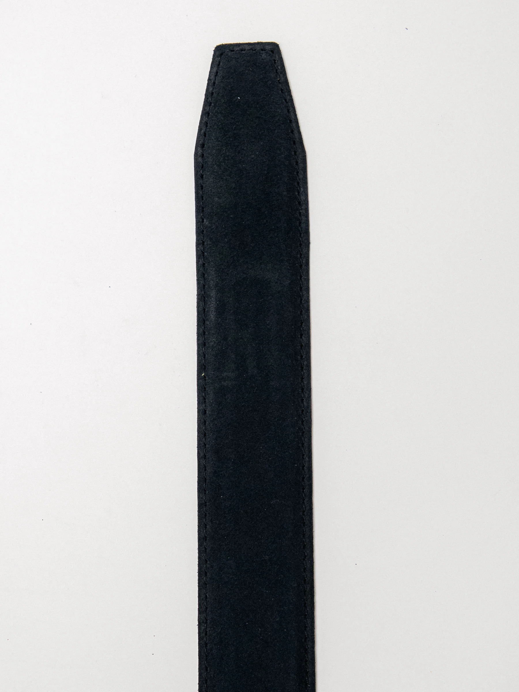 The Nocturne Suede Black Leather Dress Belt, 1.575" [40mm] - Image 7
