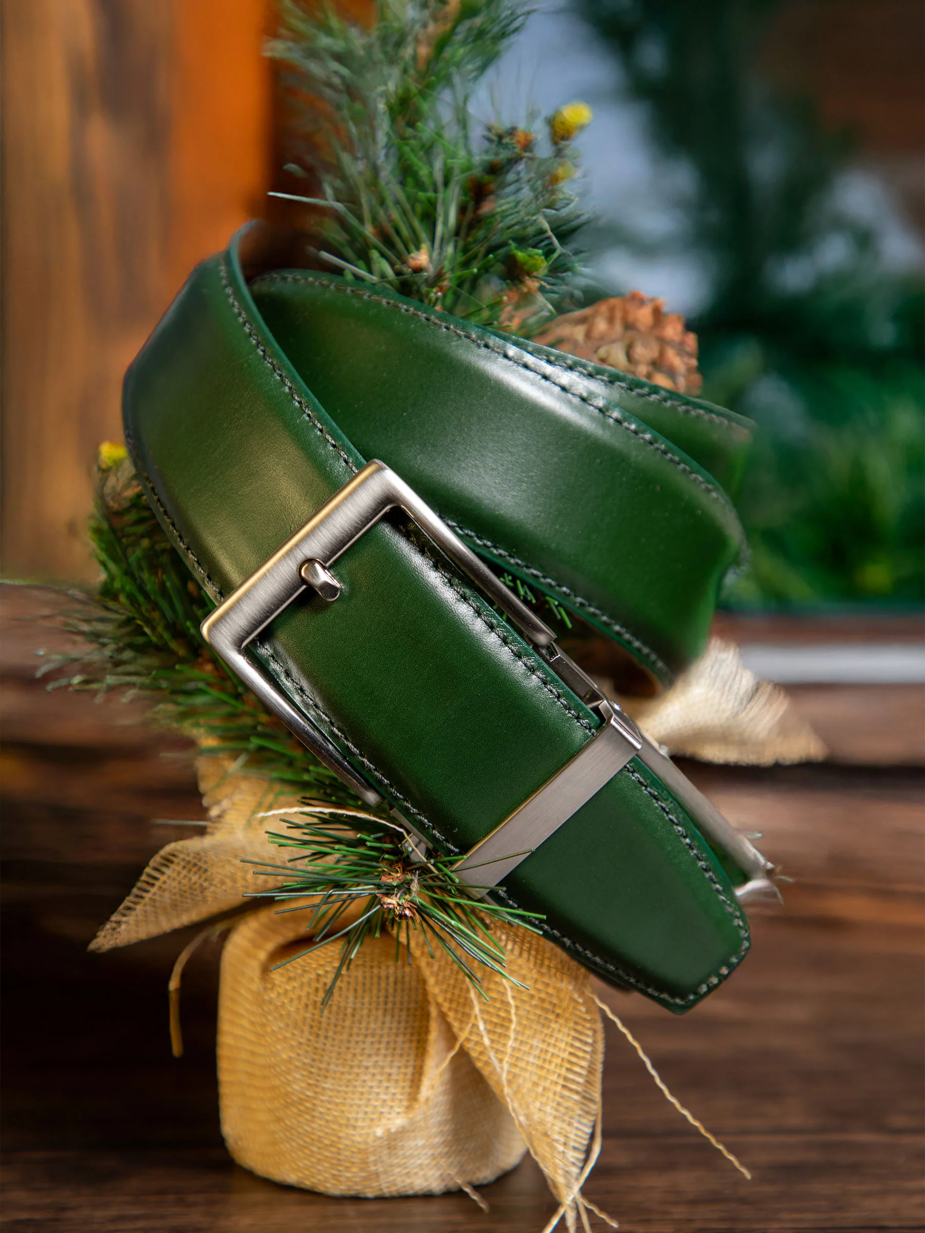 The Windsor Pine Luxury Ratchet Belt, 1.575" [40mm] - Image 6