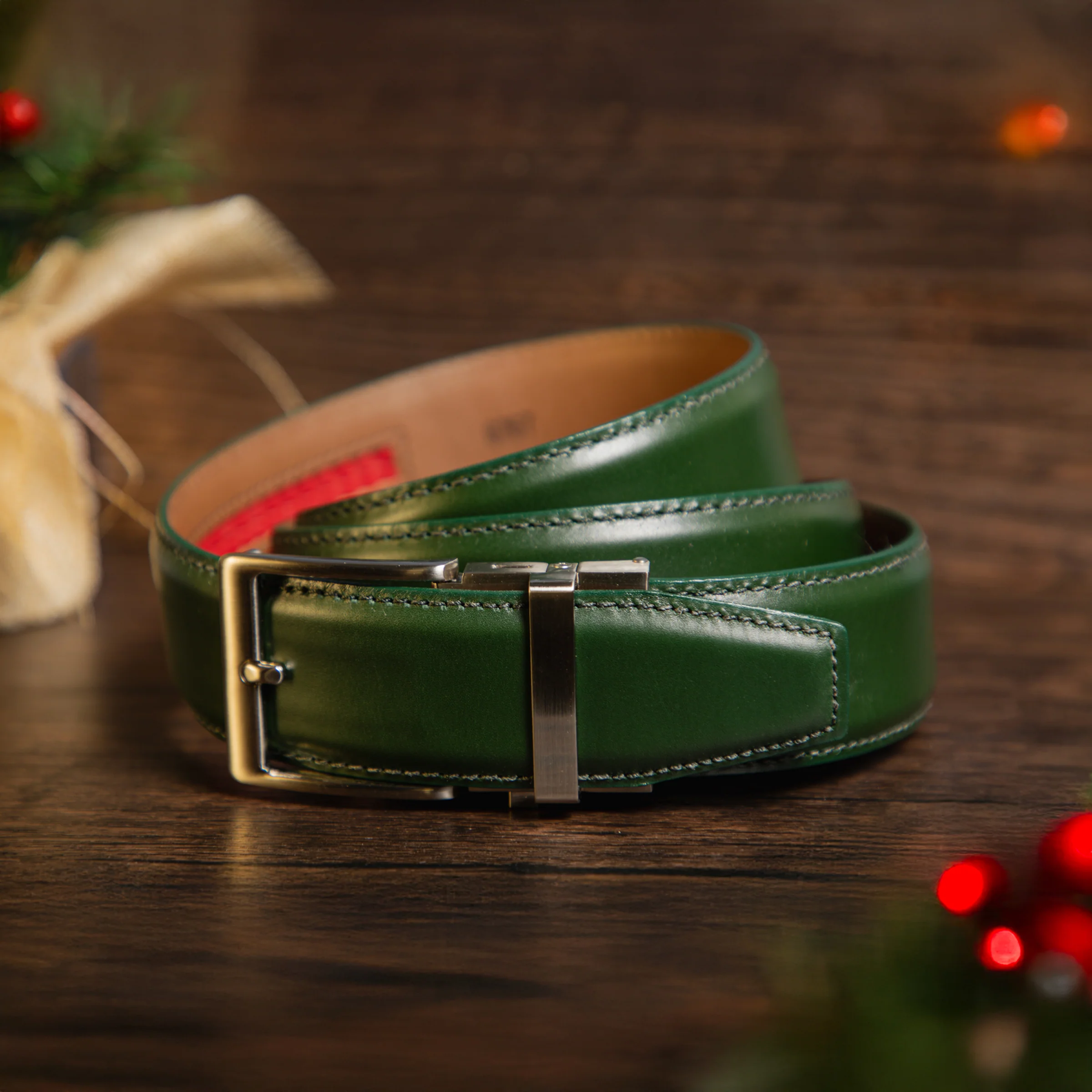 The Windsor Pine Luxury Ratchet Belt, 1.575" [40mm] - Image 8