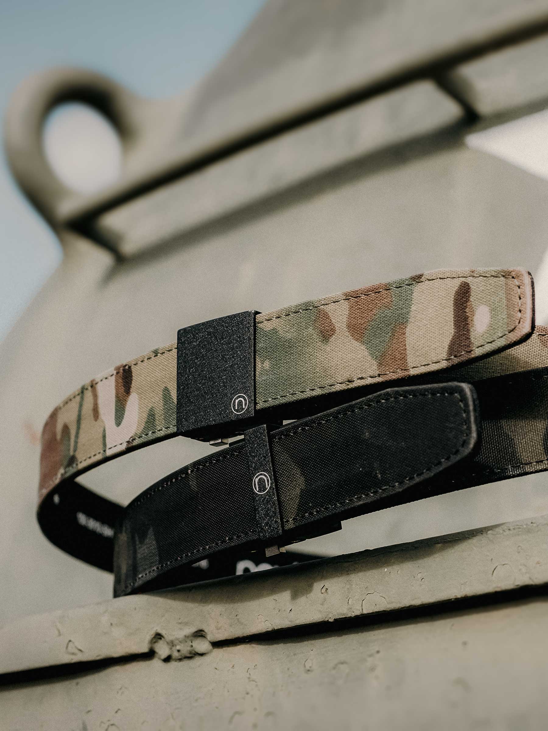 Thin Bar MultiCam® Black EDC Ratchet Belt 1.5" [38mm] - Image 4