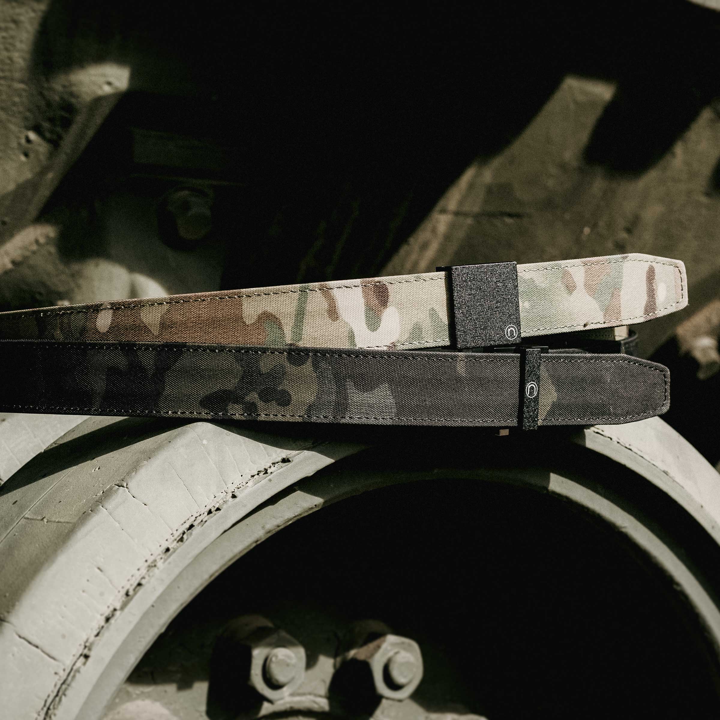 Thin Bar MultiCam® Black EDC Ratchet Belt 1.5" [38mm] - Image 5