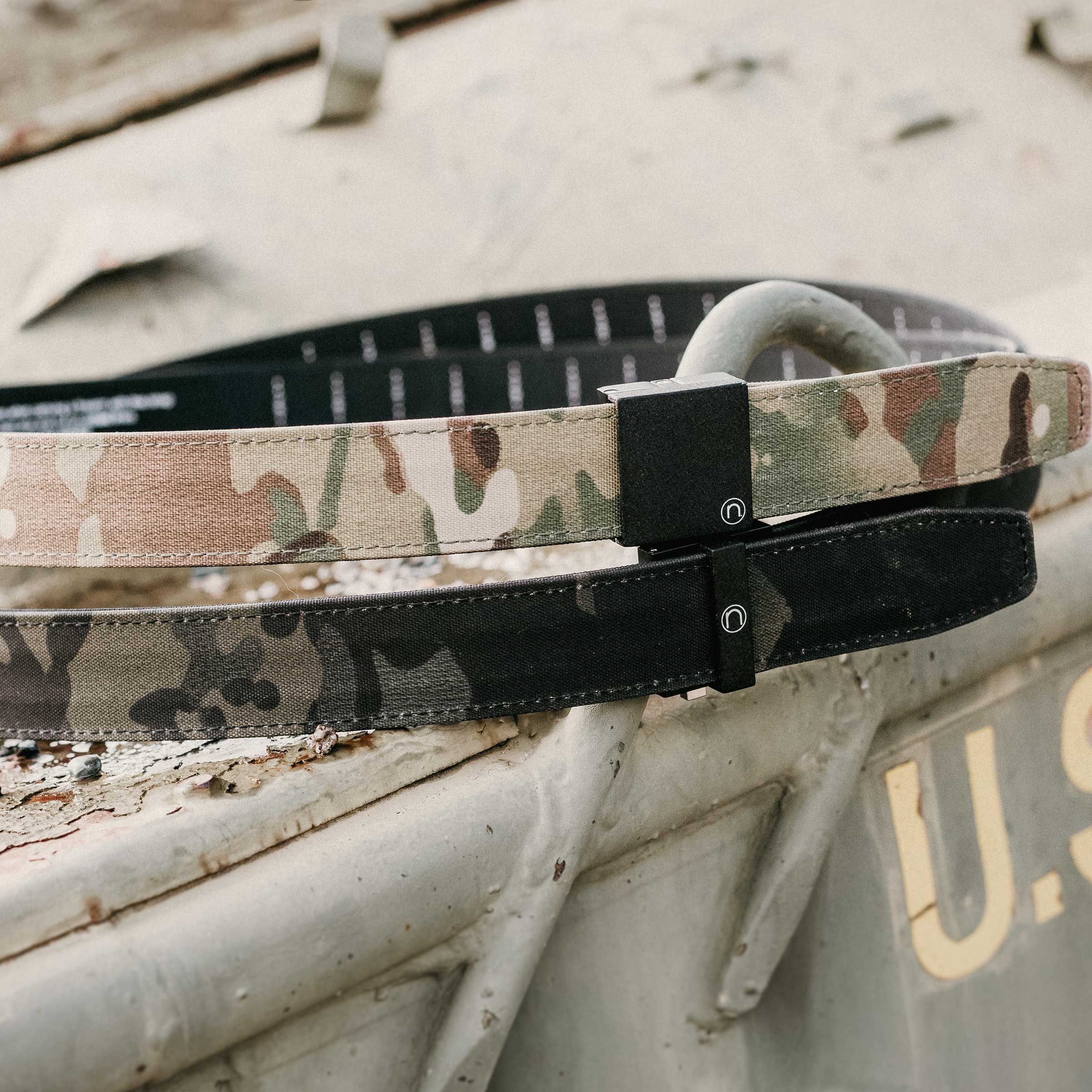 Thin Bar MultiCam® Black EDC Ratchet Belt 1.5" [38mm] - Image 6
