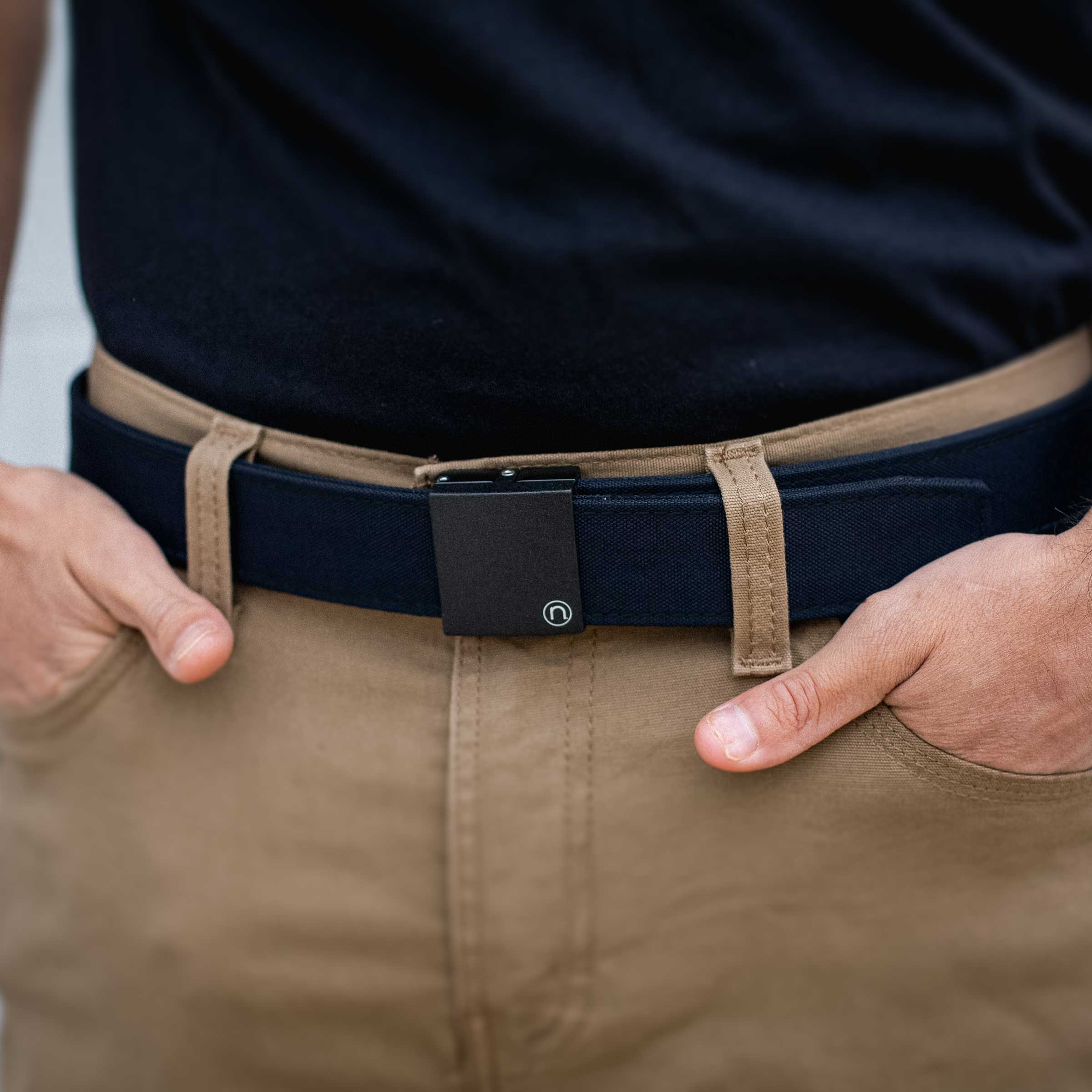 Thin Bar Supreme Navy EDC Ratchet Belt 1.5" [38mm] - Image 4