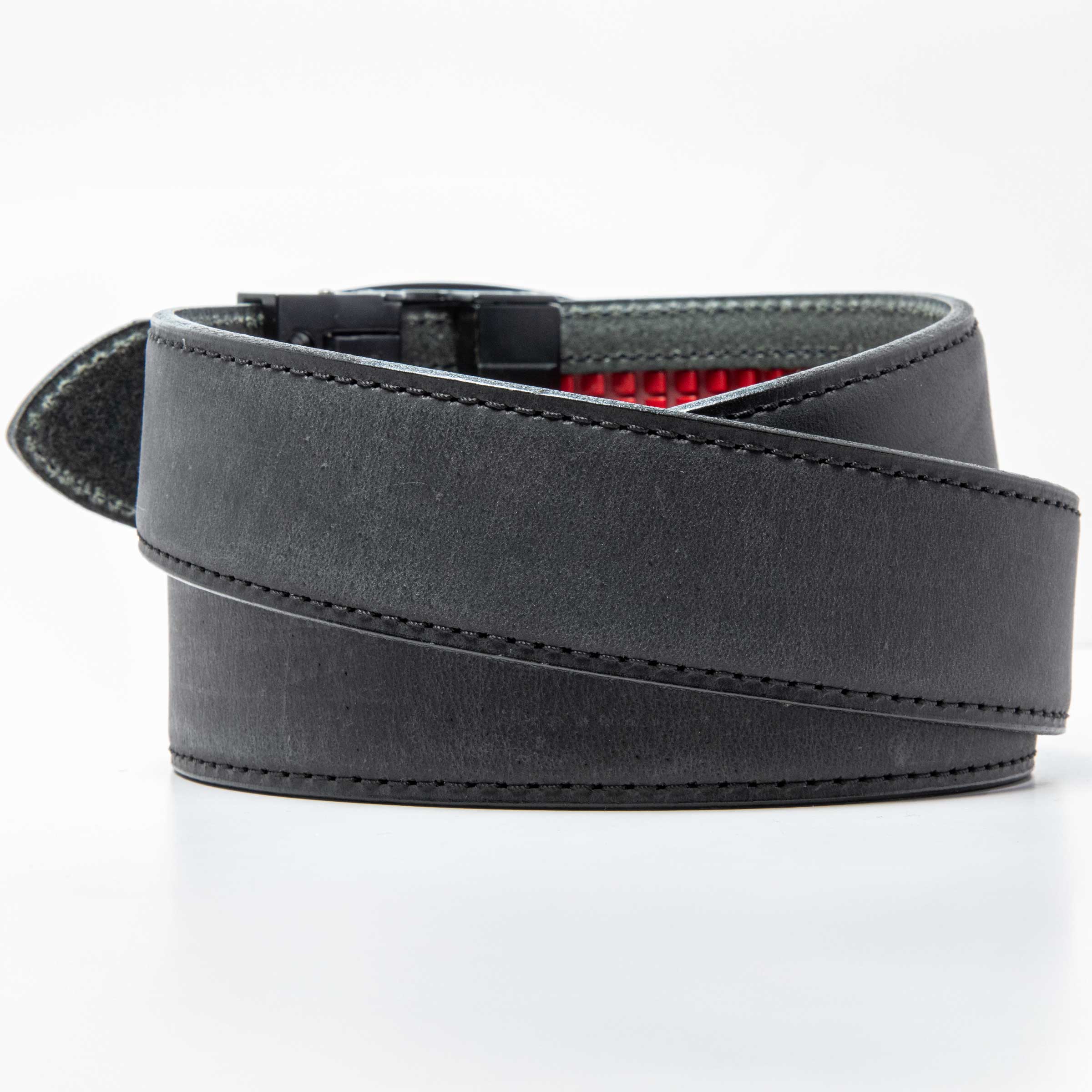 Titan Ironhide Black Crazy Horse EDC Ratchet Belt 1.5" [38mm] - Image 3