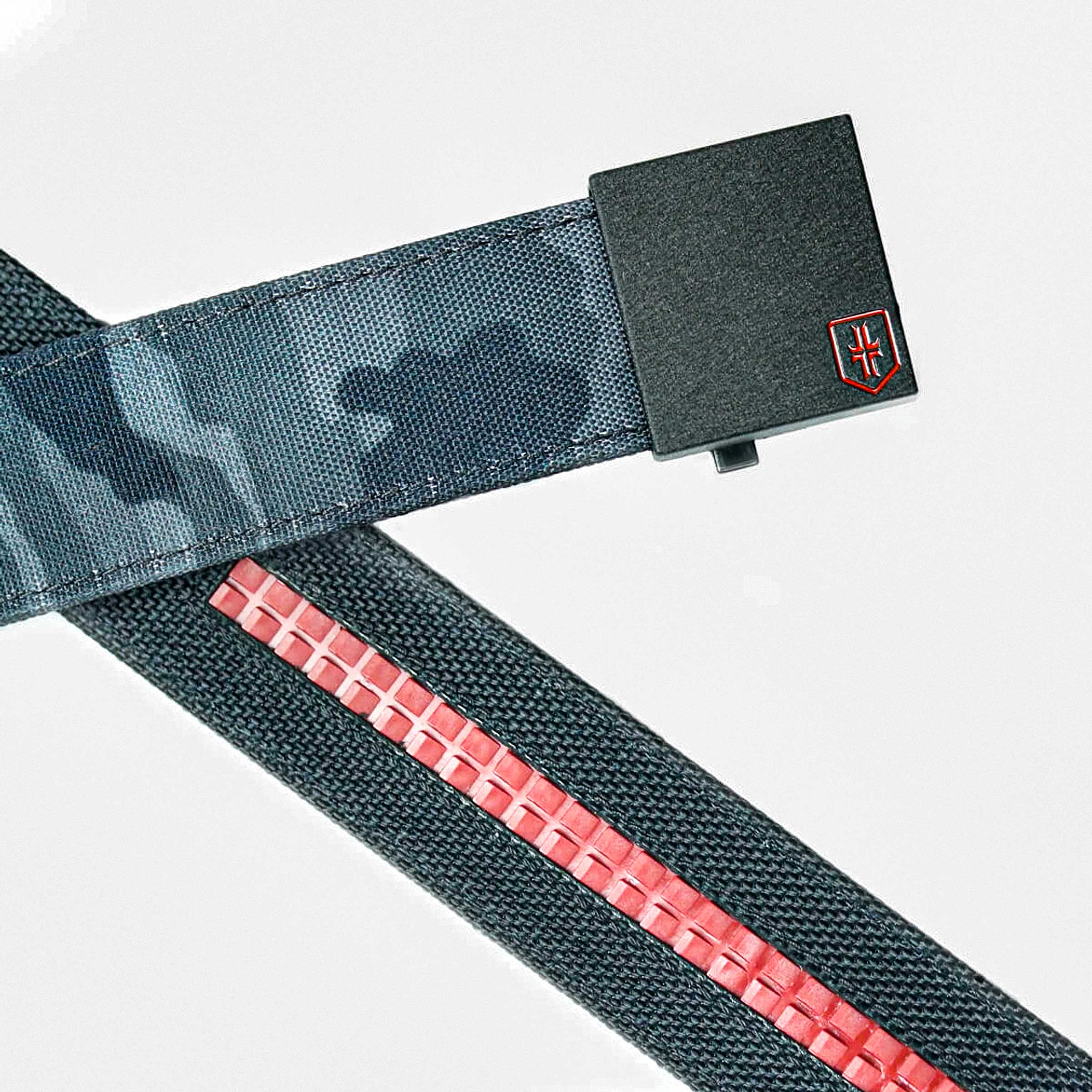 Warrior Poet Debossed with Red Fill Supreme Buckle, Fits 1.50" [38mm] Strap - Image 3